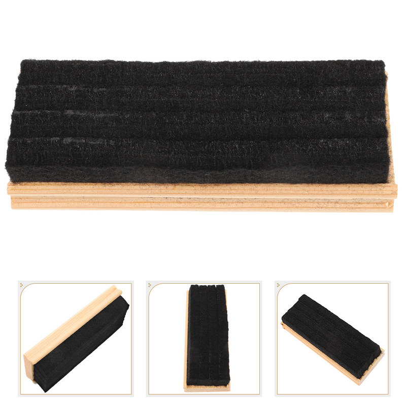 Whiteboard Eraser Wood Felt Cleaner Wipe Blackboard Eraser Dry Erase Board Cleaning School Stationery Supplies
