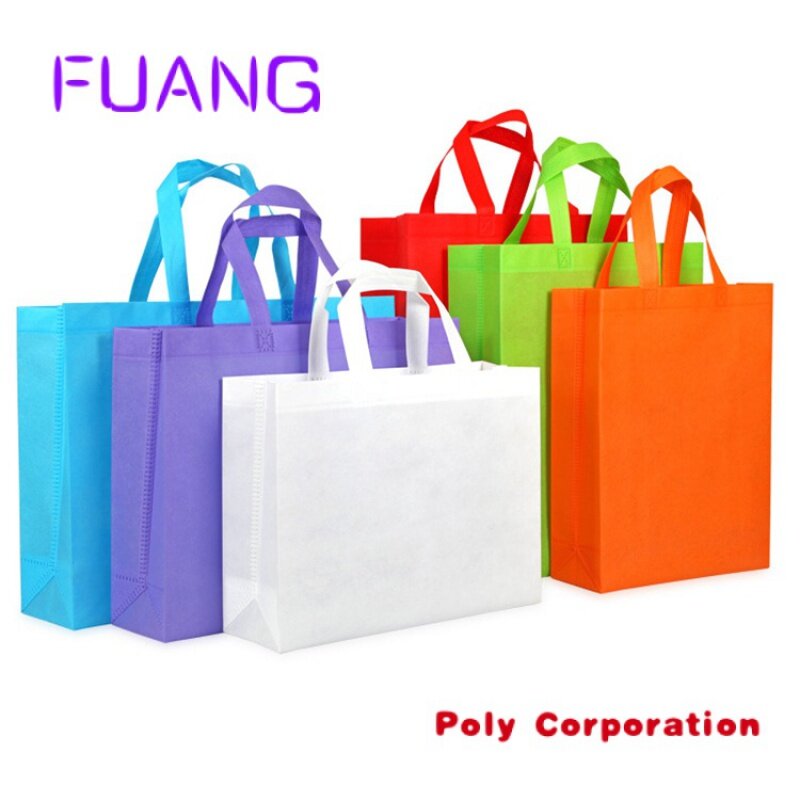 Custom  High quality Promotional custom shopping non woven bag with print logo