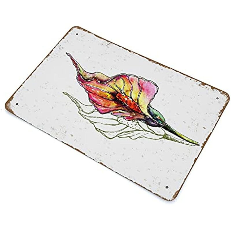 Anthurium Poster Bunga Cetak Dapat Dicetak Lukisan Cat Air Hiasan Dinding Digital Dekorasi Daun Botani Seni Dinding Kebaruan Retro