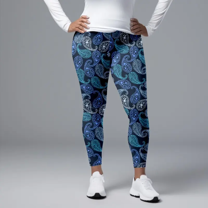 LETSFIND-mallas deportivas de cintura alta para mujer, pantalones informales con estampado Digital, Sexy, 3D, de alta calidad
