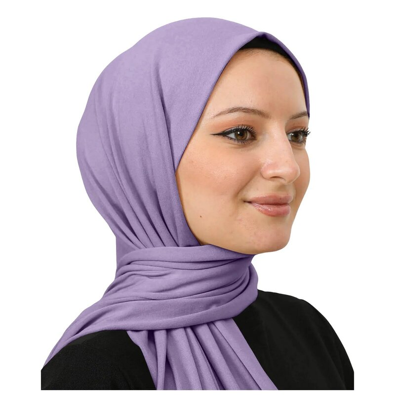 حجاب غير رسمي أحادي اللون للنساء ، حجاب حديث ، ربطة رأس مريحة ، وشاح إسلامي ، فواتير ، حجاب أحادي اللون