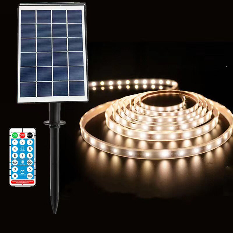 Type-C Intelligent High-efficiency Remote Control Solar Christmas And Winter Outdoor Waterproof Light 5M 10M 15M String lights