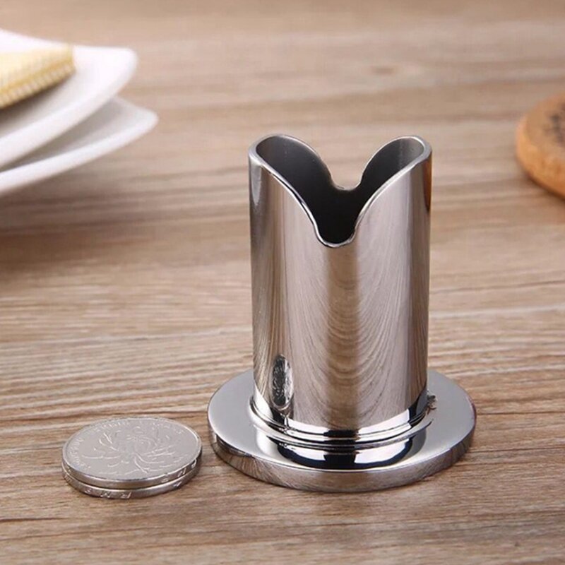 Kitchen Bar Table Decoration Thickening Stainless Steel Geometric Toothpick Box Toothpicks Holders