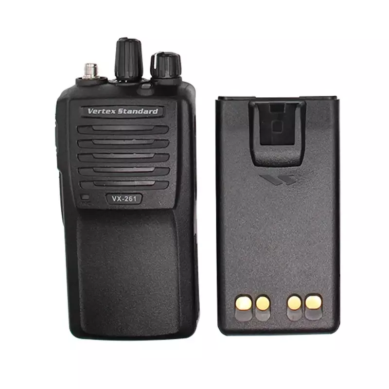 VX-261 VHF UHF 휴대용 양방향 라디오 교체, 버텍스 표준 VX-231 VX261 VX-260 워키토키, 리튬 이온 배터리 충전기 포함