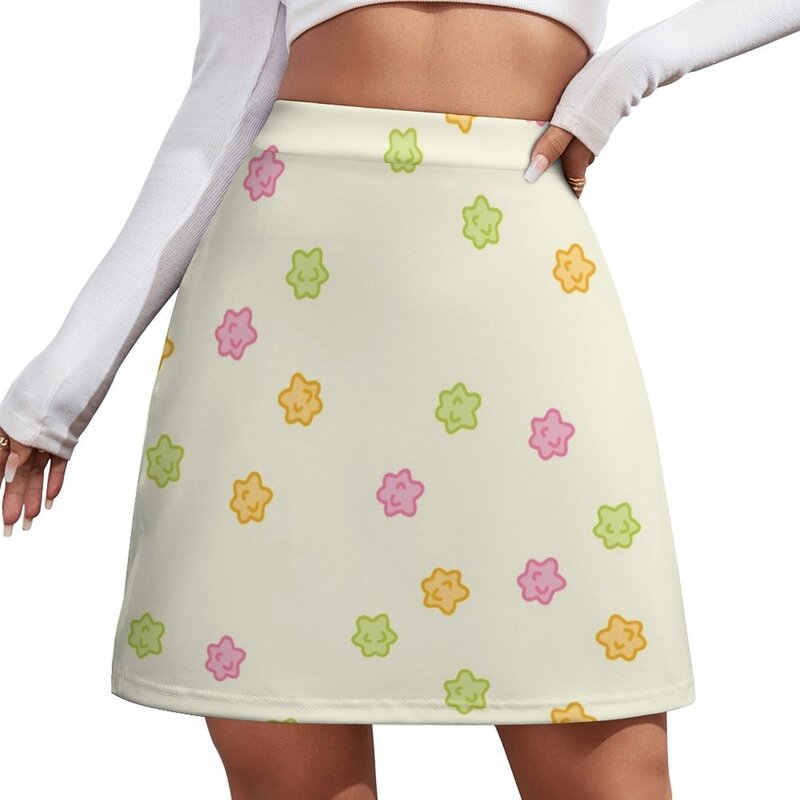 Konpeito-minifalda japonesa dulce para mujer, vestido de verano, falda