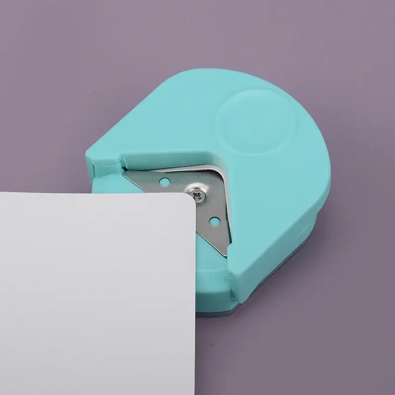 Perforateur de papier R4 pour scrapbooking, mini arrondis, coupe-photo, carte de coupe d'angle pointu, fournitures de coupe-papier