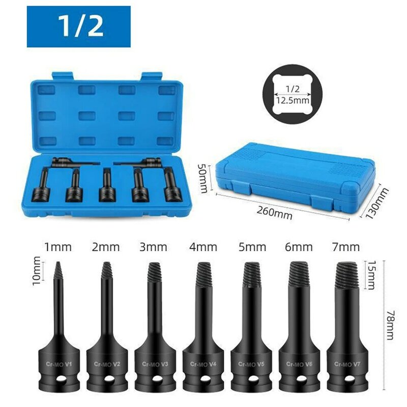 Damaged Screw Extractor Remover Drill S Keywords Damaged Screw Extractor Manual Electric Power Tools Remover Set
