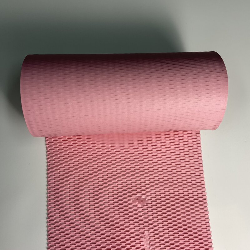 Papel de pinkpacking para quebrar ou enviar, alternativa amigável dos produtos de eco ao envoltório de amortecimento da bolha