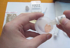 RTV-2 de duplicación de huellas dactilares, goma de silicona, molde de huellas dactilares, 4 unidades