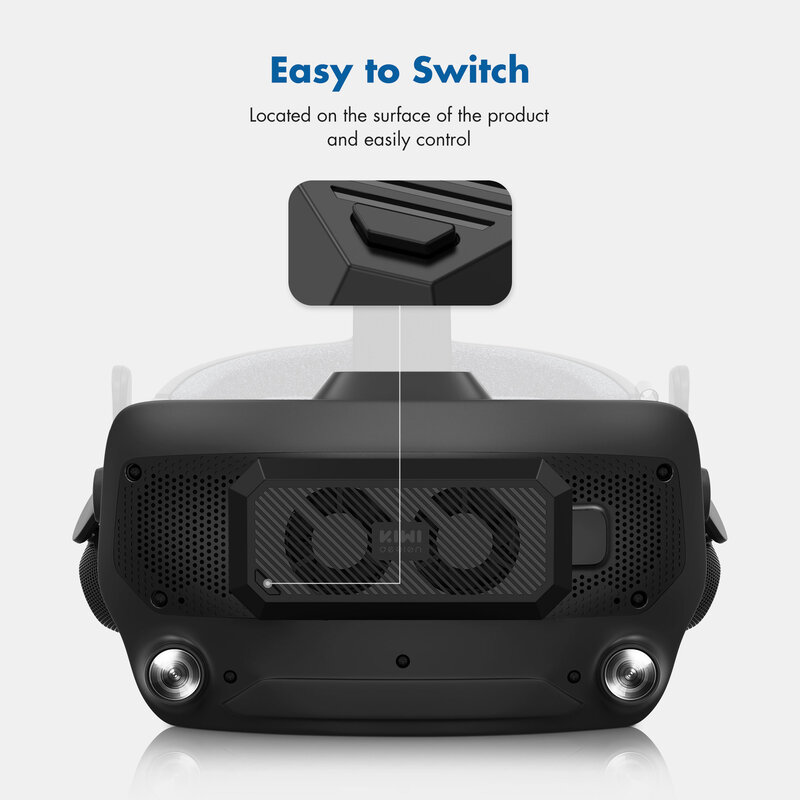 KIWI Thiết Kế USB Quạt Tản Nhiệt Phụ Kiện Cho Van Chỉ Số Làm Mát Nhiệt VR Tai Nghe Trong Chơi Game VR