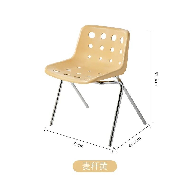 Korean ins personality cute cheese chair medieval furniture blogger leisure photo chair coffee shop dining chair