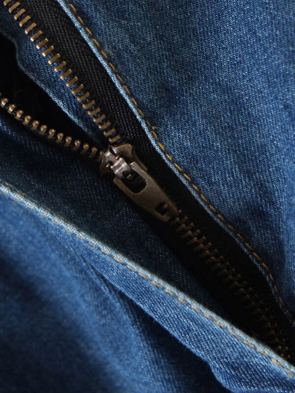 Vestido jeans sereia de manga curta feminino, roupas curvas extragrandes, decote em v, rachado, peça única, boa qualidade, tamanho grande, primavera, verão, 2023