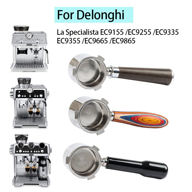 Аксессуары для кофе без дна 51 мм для Delonghi La Specialista EC9155 EC9255 EC9335 EC9355 EC9665 EC9865