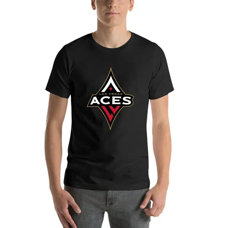 Лас Вегас aces футболка кавайная одежда летние топы Рубашки Футболки с графическими принтами для мужчин тренировочная рубашка