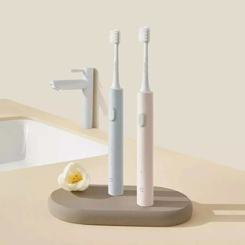 XIAOMI MIJIA T200 spazzolino elettrico sonico USB ricaricabile per sbiancamento dei denti vibratore ad ultrasuoni spazzolino da denti IPX7 impermeabile