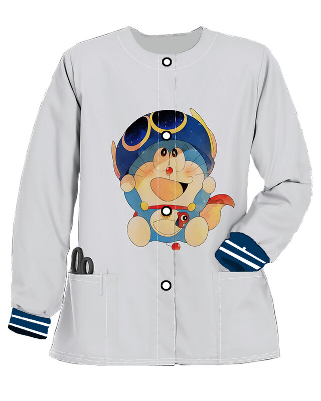 Bottone autunno tasca inverno cappotto donna 2023 stile coreano infermiera Cardigan Y2k manica lunga girocollo Bomber giacche abbigliamento donna