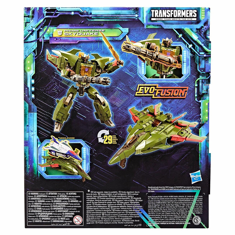 Hasbro Transformers Prime Legacy Evolution Leader Universe Skyquake modelo de juguete, figura de acción Original, regalos en Stock, 18cm