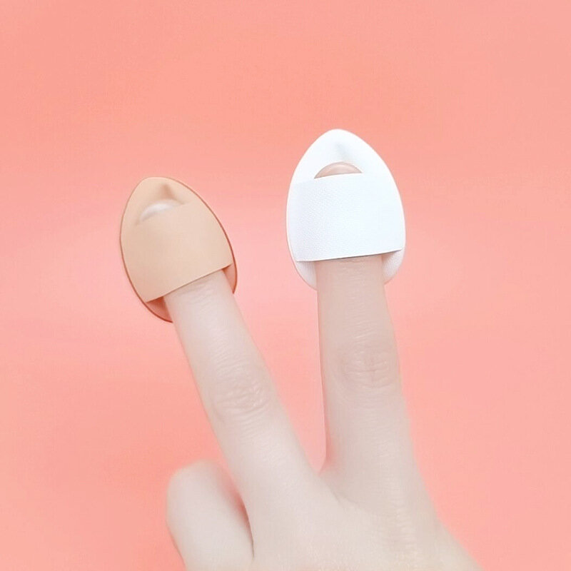 5 stücke Mini Puff Finger Puff profession elle kosmetische Kissen Concealer Foundation Detail Puff Applikator Make-up Schwamm Beauty-Tool