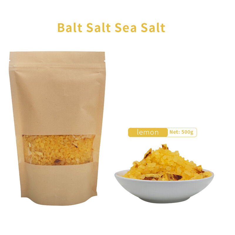 500g Bath SPA Salt Sea Salt Relaxation Body Aromatherapy Salts For Soaking Bath Salts
