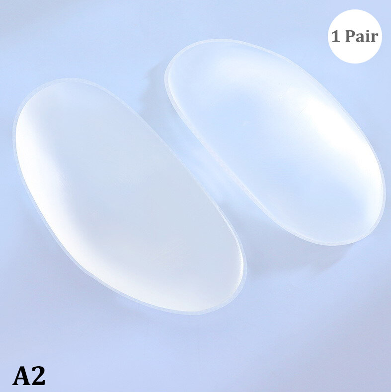 2PCS Anti Slip Shoulder Pads Right Angle False Shoulder Pad Silicone Shoulder Reusable Self-Adhesive Shoulder Stickers Unisex