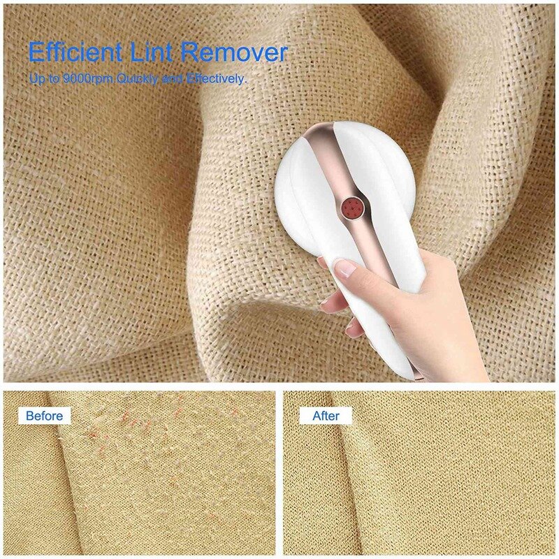 Sweater Fabric Shaver,Rechargeable Electric Lint Remover And Replaceable Stainless Steel Blade For Clothes,Sweater,Couch