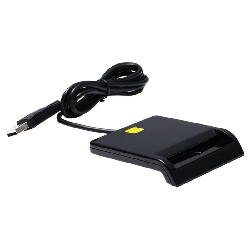 Pembaca kartu pintar USB, pembaca kartu pintar USB SD mikro/TF Bank memori ID elektronik DNIE Dni Citizen Sim Cloner konektor adaptor pembaca kartu Id