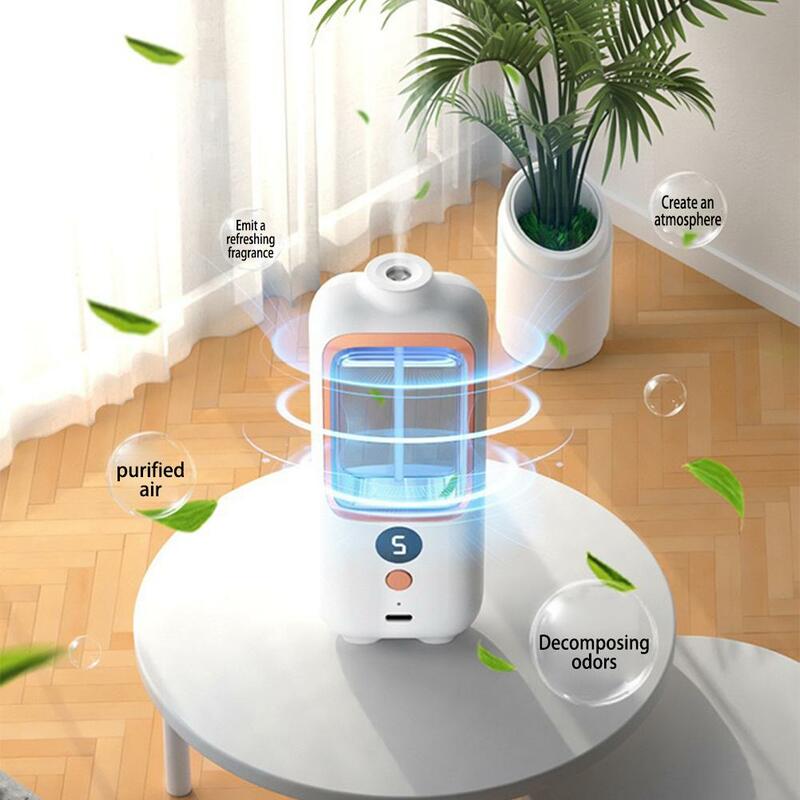 Dyfuzor olejków eterycznych Maszyna do aromaterapii Naścienny nawilżacz powietrza Czas USB Mała automatyczna maszyna natryskowa do użytku domowego