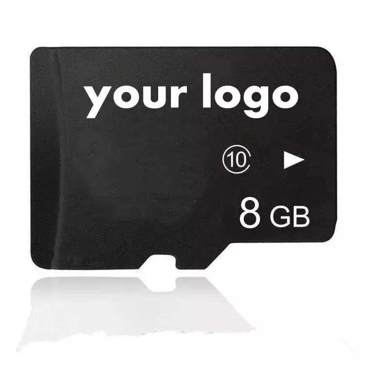 Cartão de memória de alta velocidade personalizado para carro, mini cartão TF, mudança GPS, CID 2GB, 4GB, 8GB, 16GB, 32GB, 64GB, TransFlash