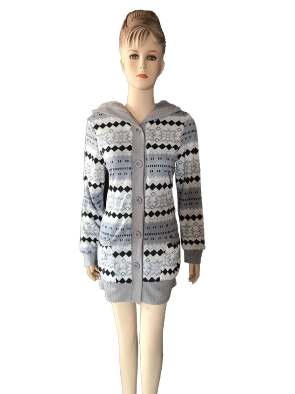 SUSOLA 여성용 두꺼운 후드 카디건 스웨터, 따뜻한 양털, 솔리드 루즈 니트 코트, 긴팔 니트웨어, 겉옷, 겨울