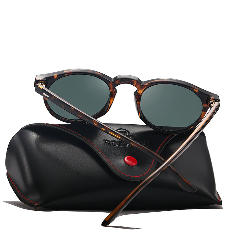 Gafas de sol polarizadas con protección UV400 para hombre y mujer, lentes de sol Unisex con diseño de marca, estilo Vintage de lujo, novedad