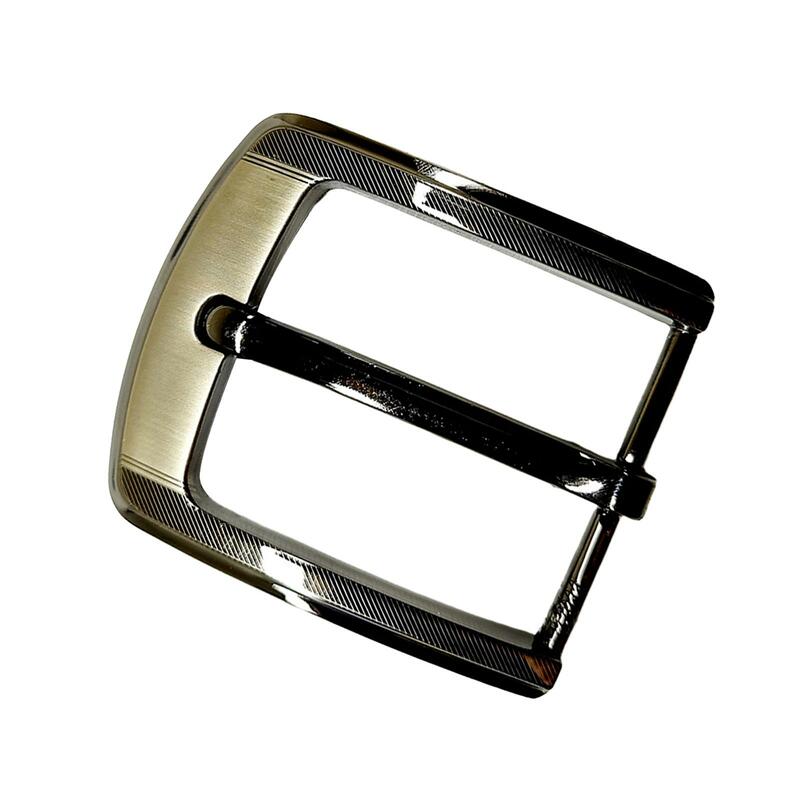 Hebilla de cinturón rectangular de aleación de alta calidad para hombres, accesorios de cinturón