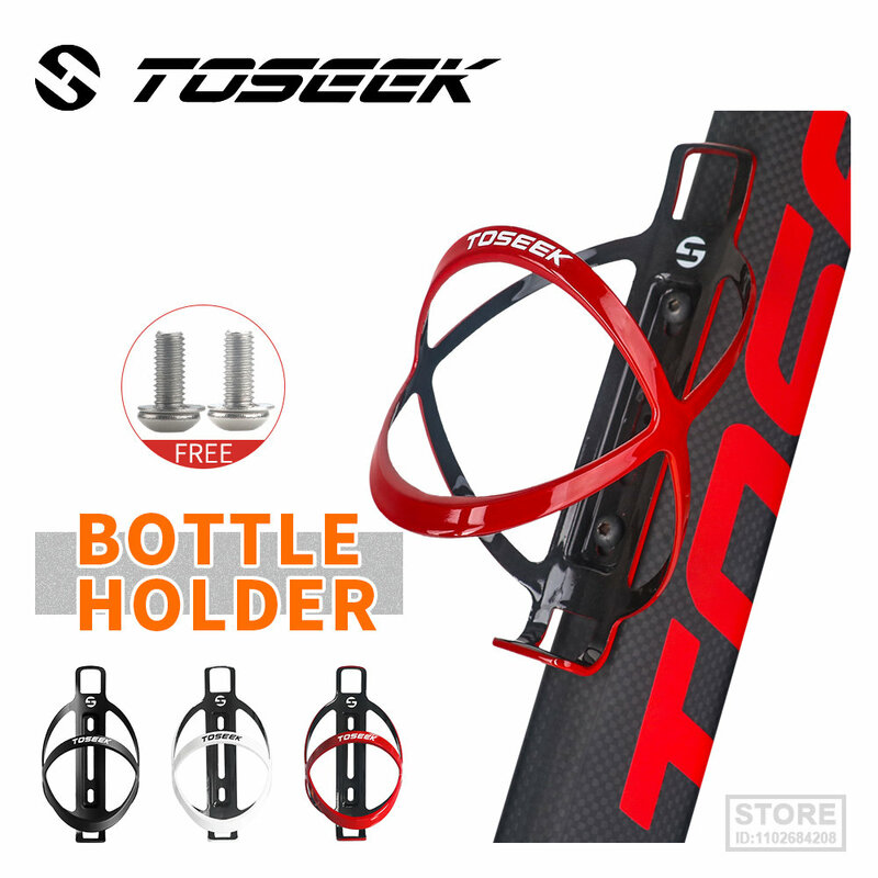 TOSEEK Ultra-Light Bottle Holder Road Bike Universal Ultralight Bicycle bottle cage