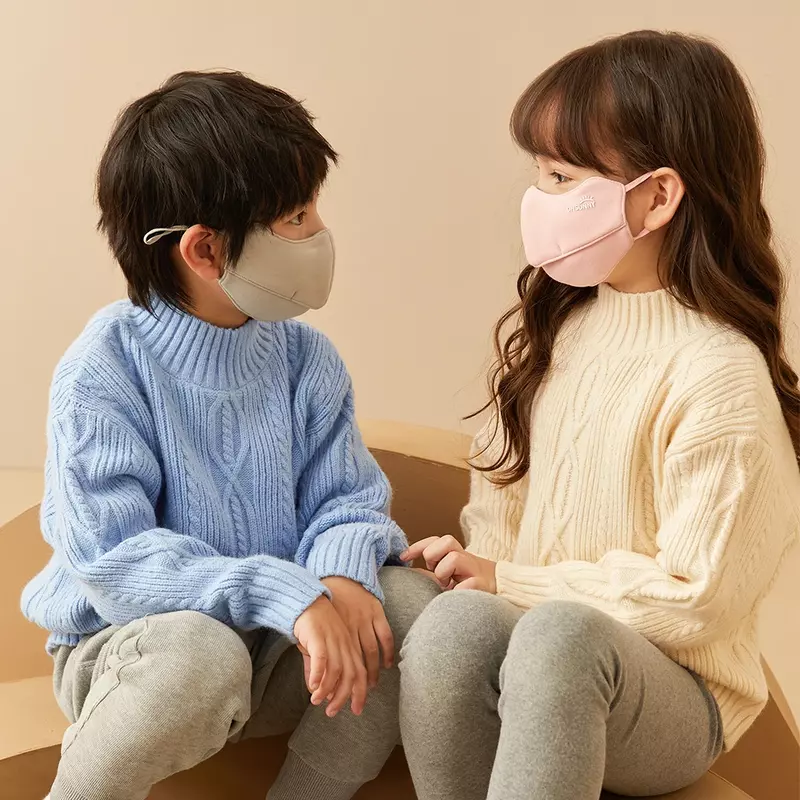Ohsunny Winter warme Gesichts bedeckung Kinder Kinder wind dicht atmungsaktiv passen die Wange Ohr versteller Nasen öffnung Design für Jungen Mädchen