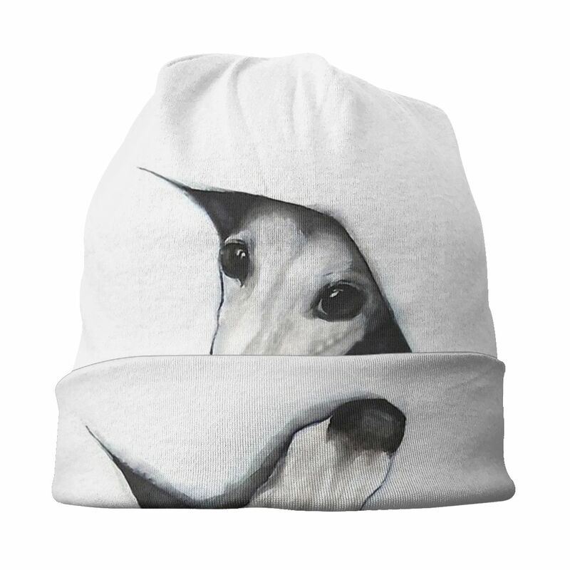 Тонкие облегающие шапки для мужчин и женщин Geryhound Greyhounds Dog Peeping Whippet