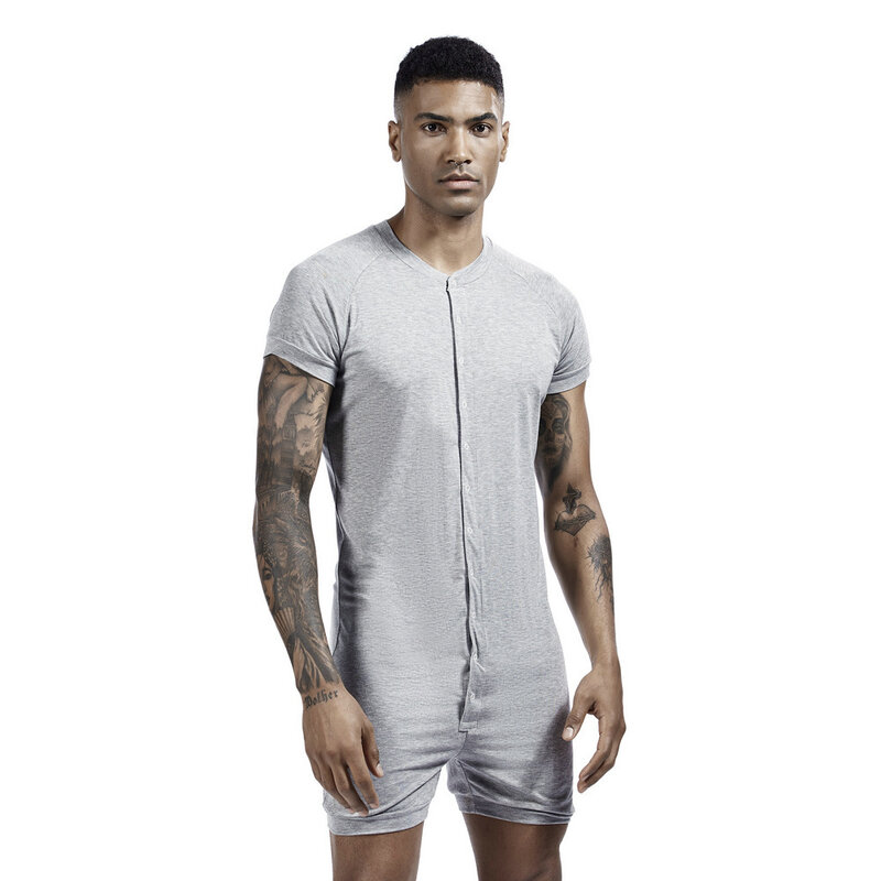 Camisola regata de uma peça confortável masculina, camiseta esportiva, moda casual, casa