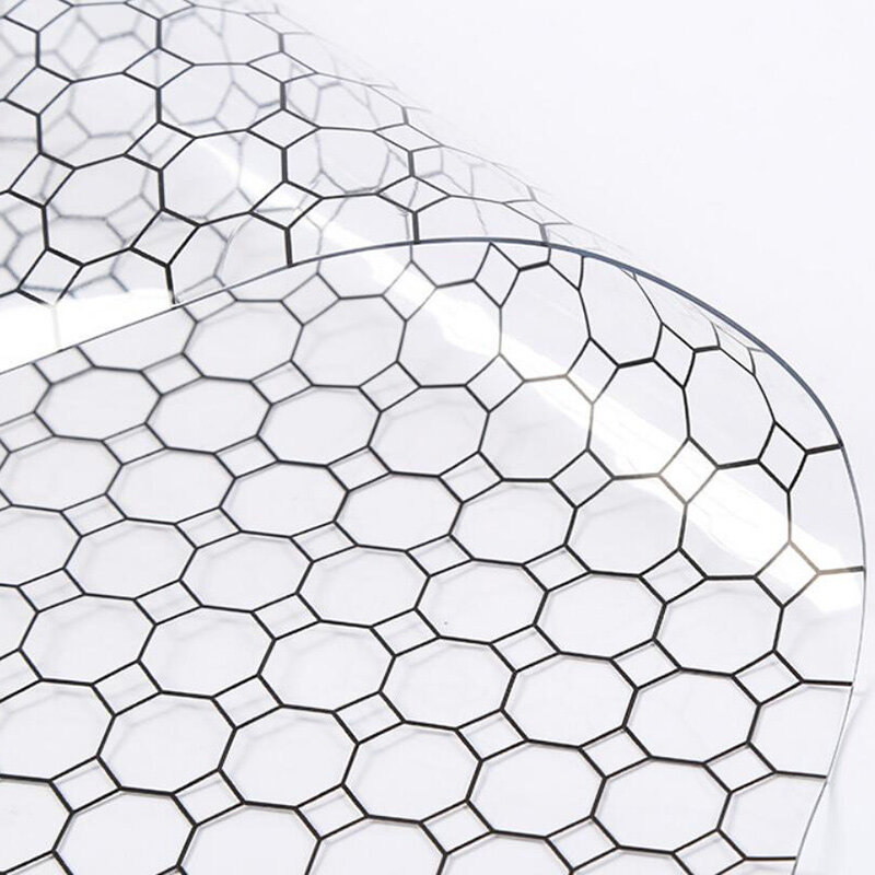 Rideau anti-poussière en PVC transparent, pour salle blanche, grille noire souple, ESD