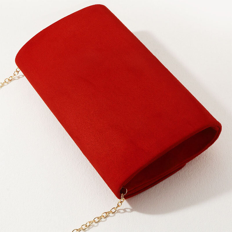 Vintage Fluwelen Envelop Avond Clutches Handtassen Voor Vrouwen Bruiloft Bruids Feest Schouderketting Handtas Tas Dame Messenger Bag