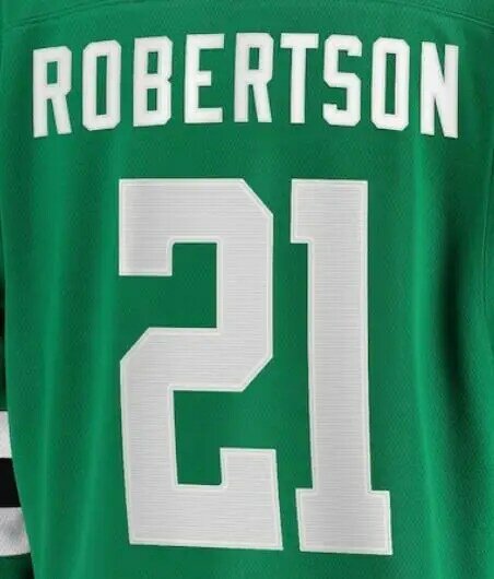Wholesale Stitched Dallas Ice Hockey Jersey Red Name No. 21 Jason Robertson 14 Jamie Benn High Quality