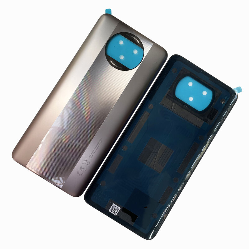 Penutup Belakang Asli untuk Xiaomi POCO X3 / X3 NFC / Mi POCO X3 Pro Penutup Pintu Penutup Belakang Baterai Belakang dengan Perekat