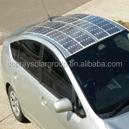 100w 18v alta eficiência flexível painel solar de película fina