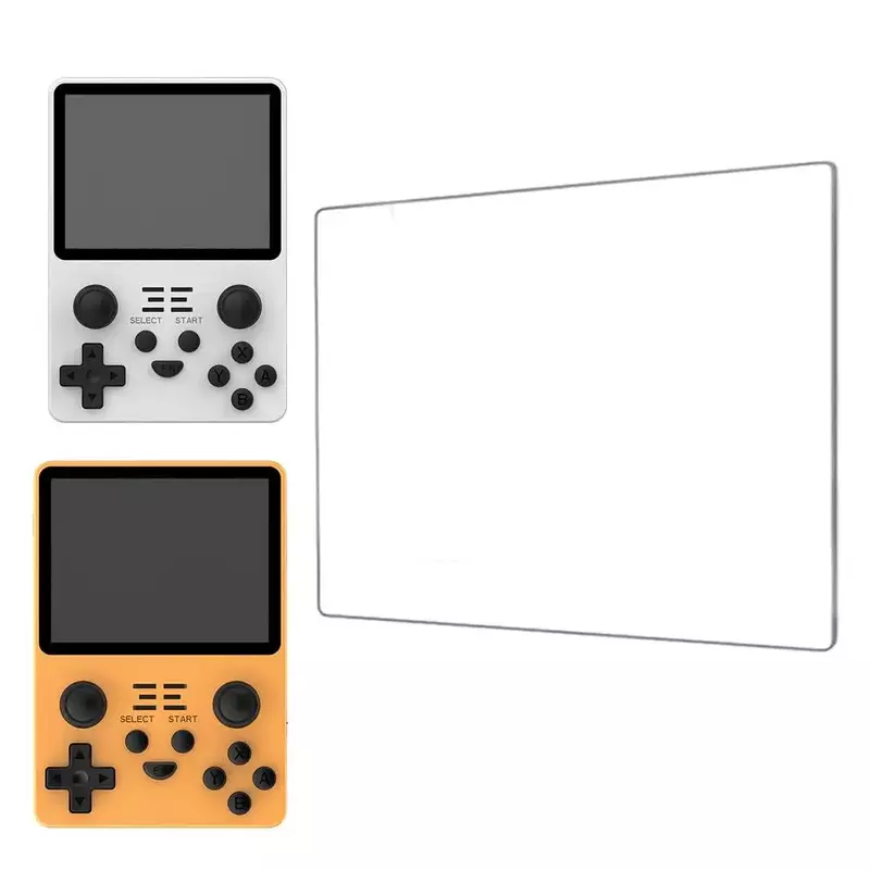 Protecteur d'écran pour console de jeu, film transparent pour jeu vidéo rétro de 3.5 pouces, 5 pièces, pour R36S RGB20S