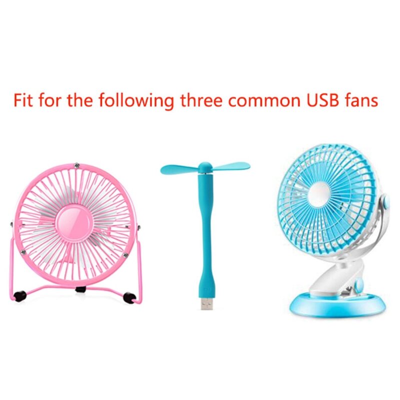 USB Fan Speed Controller for Dc 4-12V Reducing Noise Multi-stall Adjustment Gove