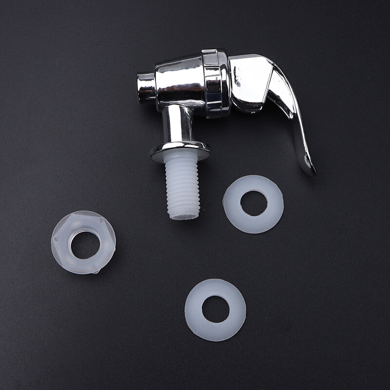 Electroplated Silver Faucet Nozzle Fitting Bottle Faucet Jar Wine Barrel Water Tank Faucet With Filter Wine Valve Switch Tap