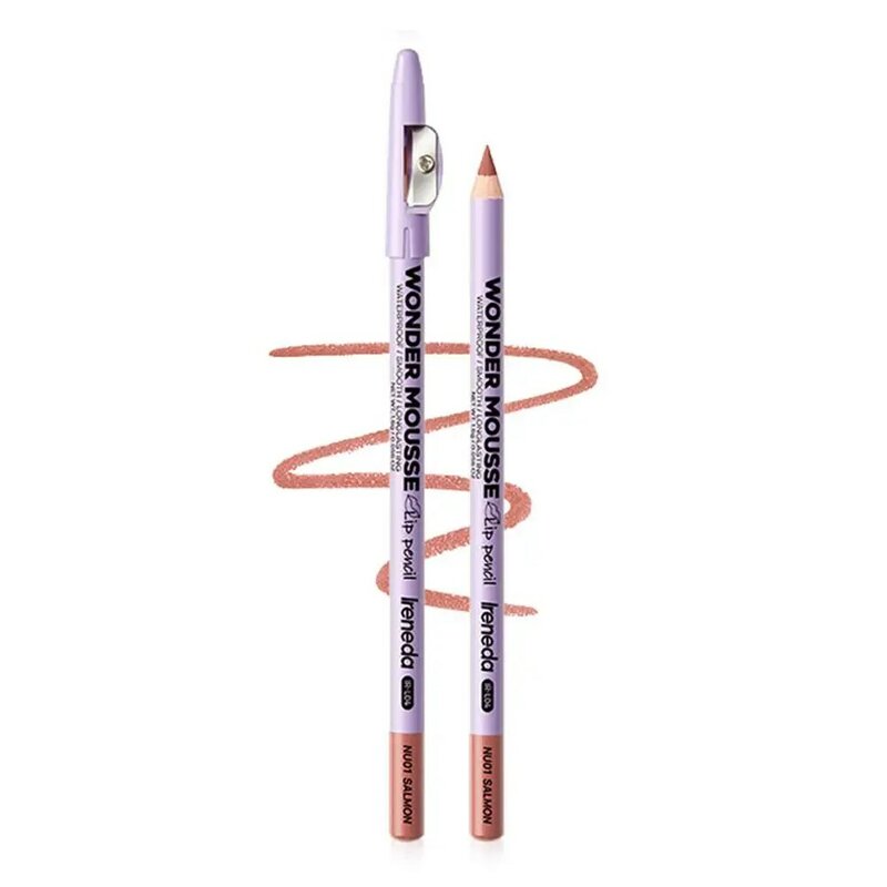 6Colors Lip Liner Matte Waterproof Professional Charming Makeup Contour Lipstick Moisturizing Lips Cosmetic Tool V4D4