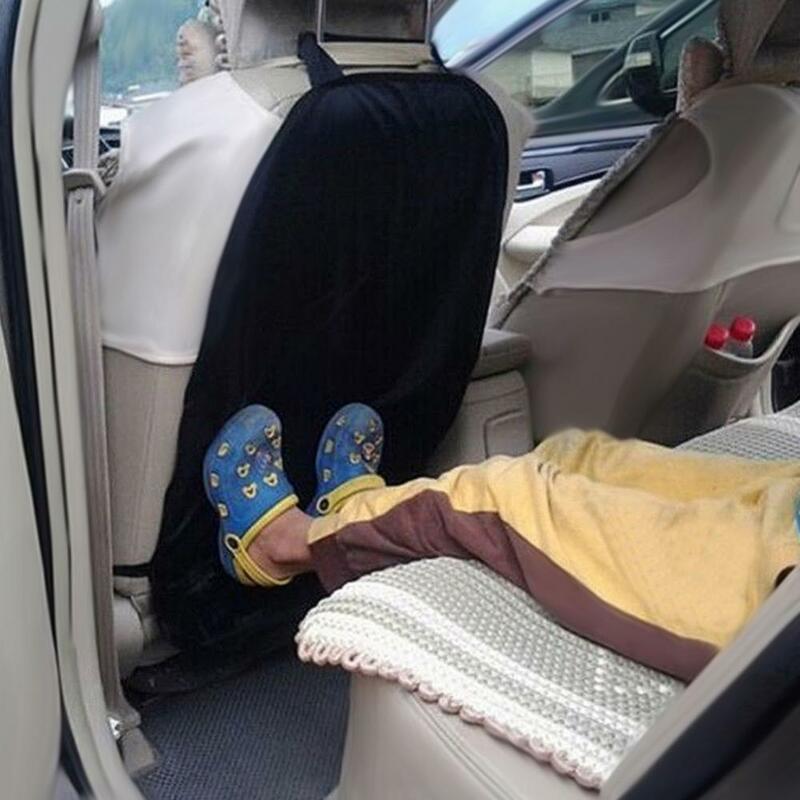Protetor de tampa traseira do assento de carro, Kick Clean Mat, Pad, Anti Stepped, sujo para o bebê, Leather Kick Mat, Novo