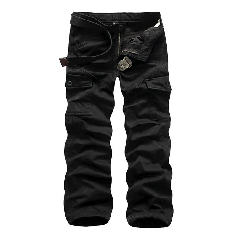 HoHigh качественные мужские джинсы камуфляжные охотничьи брюки с несколькими карманами мужские армейские брюки (без пояса)
