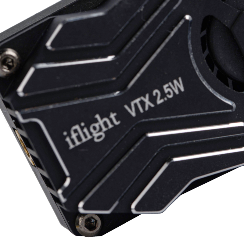 Iflight-transmisor de vídeo BLITZ Whoop, 5,8G, 2,5 W, VTX, interfaz MMCX, patrón de montaje de 25,5x25,5mm para piezas de FPV