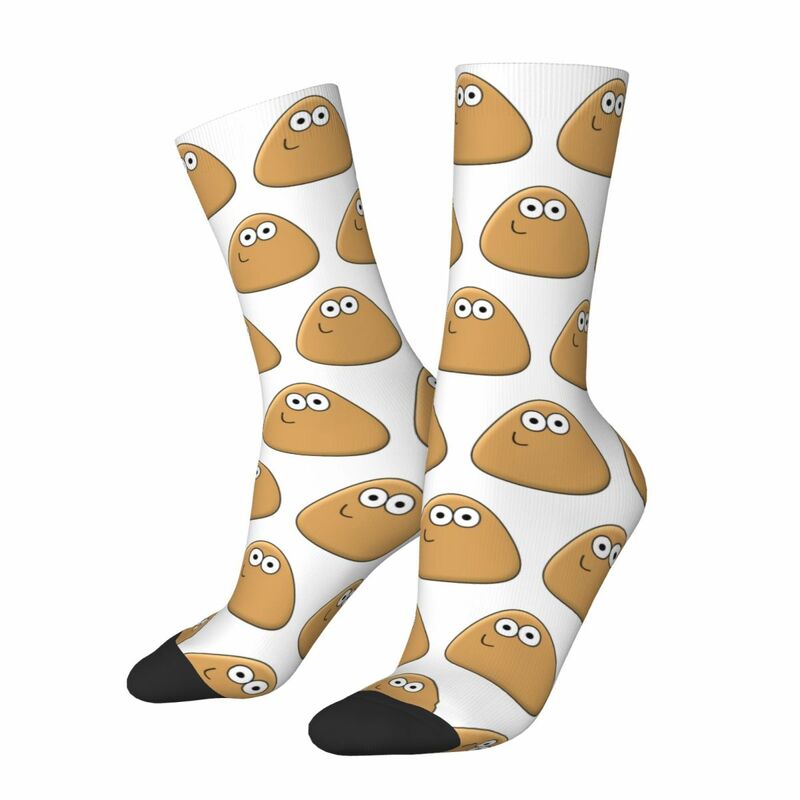 Mein Haustier Alien Pou Merch Männer Frauen Socken gemütlichen Sport mittellange Socken süßes Geschenk