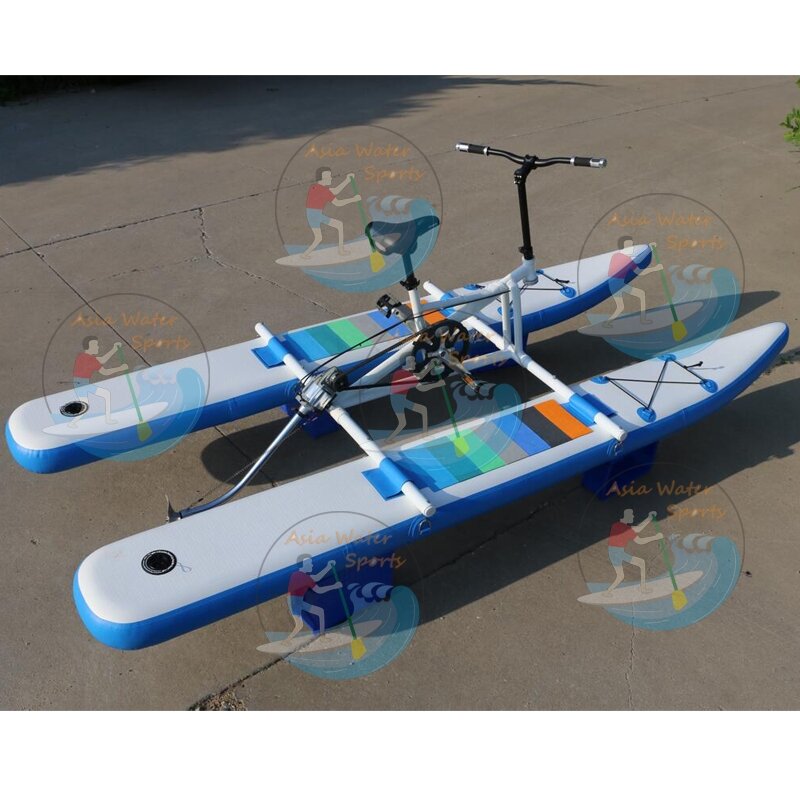 Bicicleta de agua inflable, bicicleta de ejercicio acuática, Pedal, Waterbird