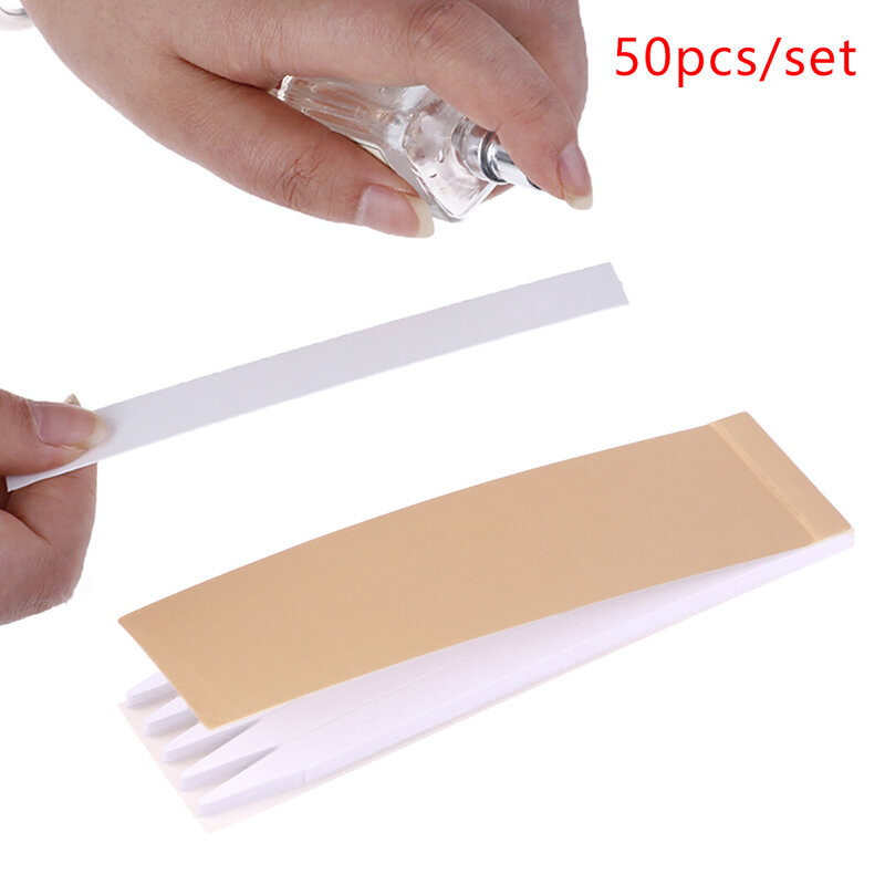50 Stuks 14.3Cm Aromatherapie Geur Parfum Etherische Oliën Test Papieren Strips Testen Strip Wegwerp Geur Papier